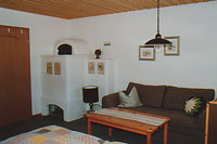 The living-/ sleeping room